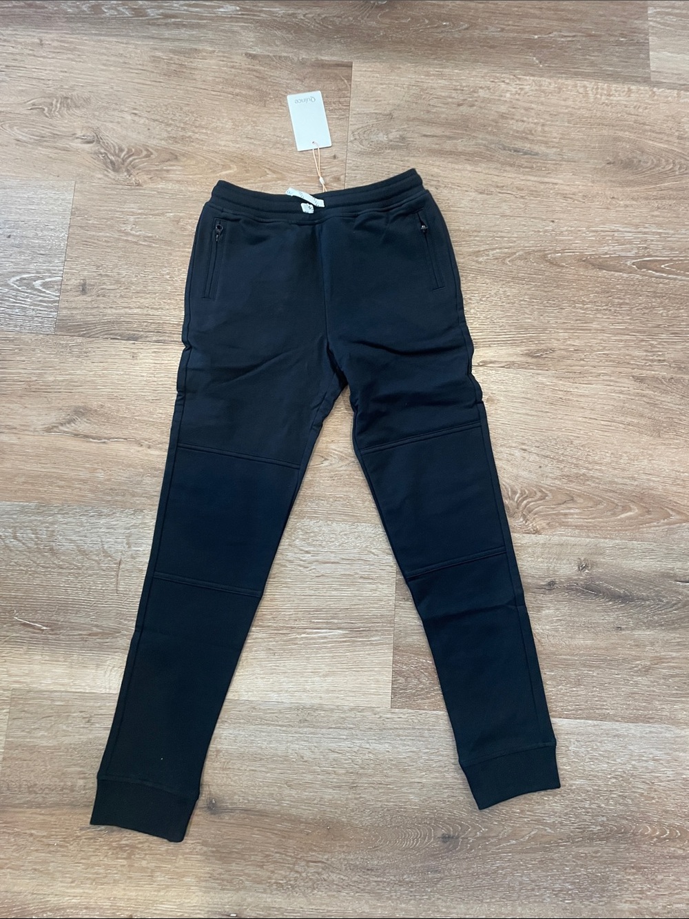 Quince Black Kids Jogger Sweatpants